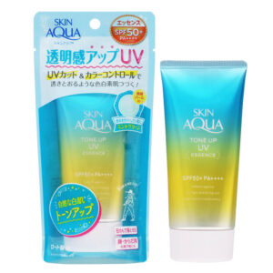 Chống nắng skin aqua tone up uv essence spf50+ pa++++ pure & radiant skin hiệu chỉnh sắc da trung hòa khuyết điểm 50gry