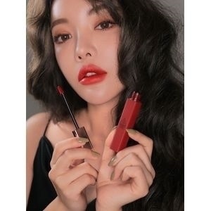 Son kem 3ce do tuoi cloud lip tint 4g vỏ nhám- màu macaron red
