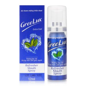 Xịt thơm miệng greelux xanh đậm