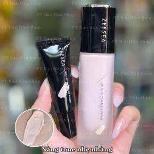 Kem lót zeesea 30g màu da nâng tone #a03 nắp vàng