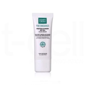Kem chống nắng phổ rộng toàn diện ngừa lão hóa, phòng chống nám quay lại martiderm the originals proteos screen spf50+ fluid cream 50ml
