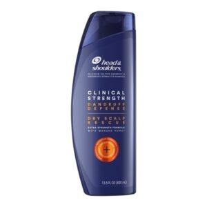Dầu gội đặc trị gàu head thuốc & shoulders clinical strength dangruff defense dry scalp rescue 400ml #đặc trị gàu, giảm nấm ngứa