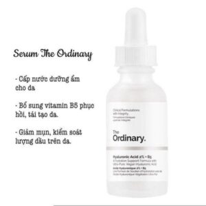 Tinh chất/ serum the ordinary hyaluronic acid 2% + b5 30ml canada #cấp ẩm chuyên sâu, phục hồi da da hư tổny