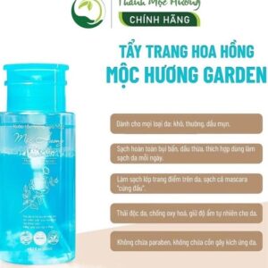 Nước tẩy trang hoa hồng mộc hương garen