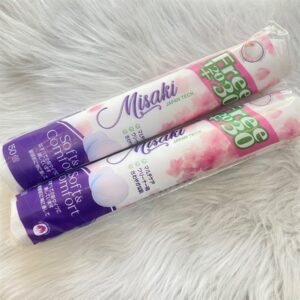 Bông tẩy trang misaki nhật bản 150 miếng