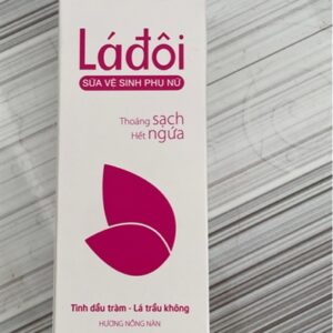 Dung dịch vệ sinh shema lá đôi hồng