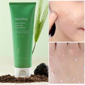 Tẩy tế bào chết từ lúa mạch green barley gommage peeling mask innisfree #đắp mask & tẩy tế bào chết