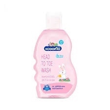Tắm gội em bé kodomo pink hanabaki 0+ 100ml -màu hồng