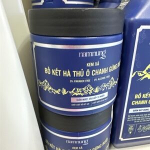 Bộ dầu gội xả nam nung bồ kết hà thủ ô chanh gừng bưởi
