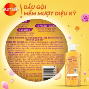 Gội sunsilk 650ml vàng