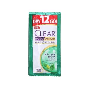 Dây dầu gội clear mát lạnh bạc hà hương chanh