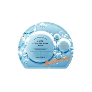 Mặt nạ banobagi super collagen aqua xanh dương cung cấp độ ẩm sâu cho da và làm cho làn da trở nên căng bóng,giúp tái tạo và làm mềm da, mang lại độ ẩm lâu dài và sự tươi mới cho làn da khô và mất nước