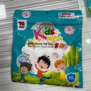 Khẩu trang trẻ em kids maák tiến hùng