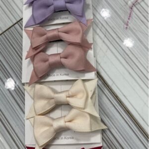 Sét kẹp 2 nơ vừa