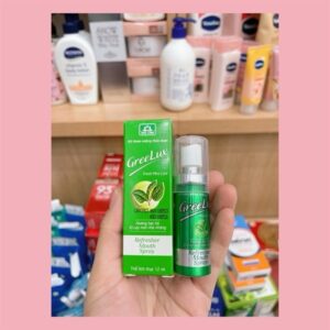 Xịt thơm miệng greelux fresh xanh lá