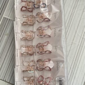 Kẹp cua đính đá nơ 2