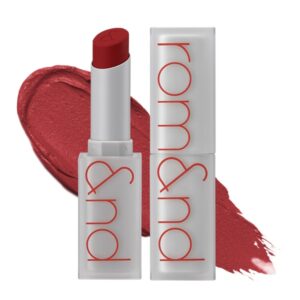 Son thỏi lì zero gram matte lipstick #17 red heat đỏ thuần