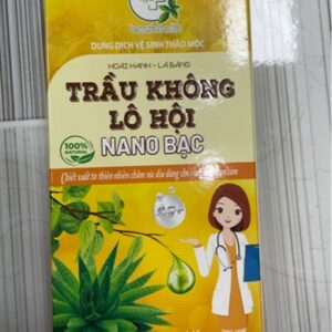 Dung dichj vệ sinh phụ nữ thảo mộc trầu không lô hội nano bạc