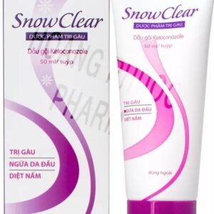 Dầu gội cho gàu và nấm snowclear 50ml