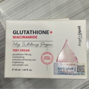 Angel's liquid kem dưỡng đặc trị nám, truyền trắng da angel's liquid glutathione + niacinamide 7day whitening program 700 v-cream 50ml giá gốc 529k giảm còn 490k