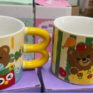 T201 cốc sứ gấu dễ thương mix