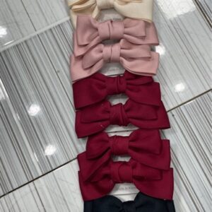 Sét kẹp 2 nơ lớn