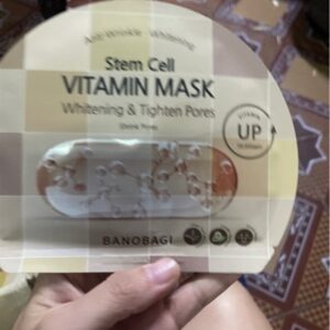 Mặt nạ stem cell nâu caro căng da colagen và trắng da , se khít lỗ chân lông , dịu da , sạch bụi