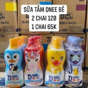 Sữa tắm gội d-nee kid
