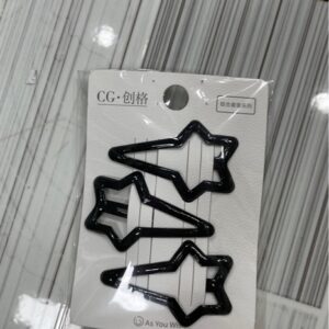 Kẹp mái ngôi sao đen