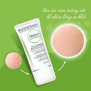 Kem dưỡng bioderma sebium pore refiner 30ml, se khít lỗ chân lông , kiểm soát dầu thừa , dành cho da mụn