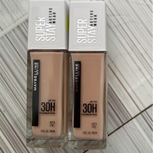 Kem nền maybelline nắp trắng 112
