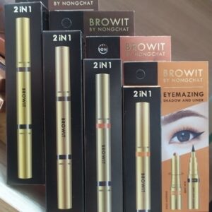 Bút kẻ mắt nước và sáp mắt 2in1 browit by nongchat shadow and liner #copper crown 155120