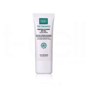 Kem chống nắng phổ rộng toàn diện ngừa lão hóa, phòng chống nám quay lại martiderm the originals proteos screen spf50+ fluid cream 50ml