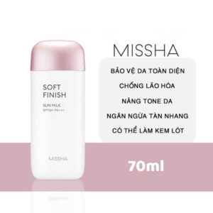 Kem chống nắng missha hồng 70ml