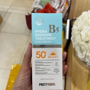 Kem chông nắng prettyskin b5 xanh nhạt