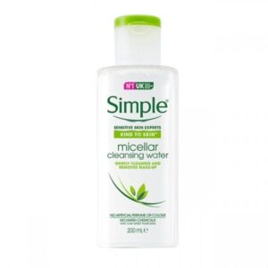 Nước tẩy trang simple kind to skin micellar cleansing water