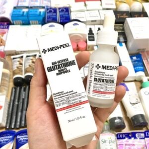 Tinh chất/ serum dưỡng da trắng sáng medi peel glutathione 600 white ampoule serum 30ml hàn quốc #trắng da, đều màu, cấp ẩm, chống lão hoá