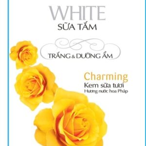 Sữa tắm trắng và dưỡng ẩm enchanteur white charming 6g