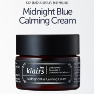 K-beauty klairs midnight blue calming cream 30ml