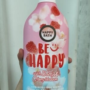Sữa tắm happy bath be happy with berry &cherry blossom 900g