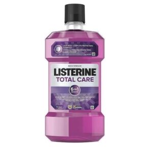 Listerine mouth wash total care 750ml tím