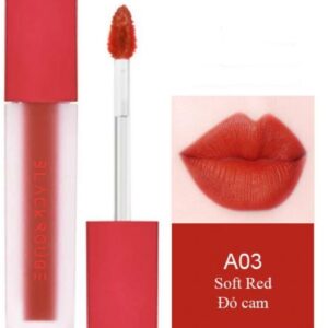 Son kem lì black rouge mịn môi airfit velvet tint ver 7 crown 37.6g .#a33 sunset crown đỏ cam