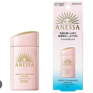 Chống nắng anessa hồng + tặng