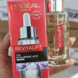 Dưỡng chất cấp ẩm làm da sáng mịn căng mướt l'oréal revitalift 1,5% hyaluronic acid serum 6923700966701