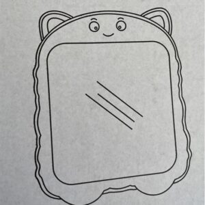 Gương để bàn k 306