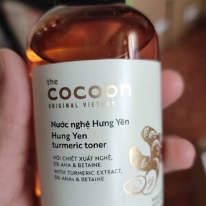 Toner the cocoon turmeric toner brighten & hydrate skin _ nước nghệ hưng yên làm sáng và cấp ẩm 140ml
