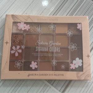 Phấn mắt sivanna colors sakura garden eye palette hf1012 no.02 cherry blossom rain falling 20 ô