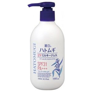 Gel sữa chống nắng dưỡng da chiết xuất ý dĩ beaua 250ml spf 31/ pa+++