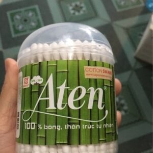 Tăm bông aten người lớn hộp 200 que
