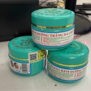 Kem dưỡng trắng da mặt chống nắng wleza 18g xanh trần